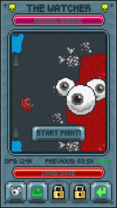 Gameplay image from Idle Space Soldier